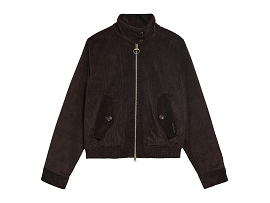 BARBOUR VESTE OVERTON<br>Marron