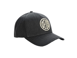 DEUS CASQUETTE PILL DEBOSS<br>Coton Noir 