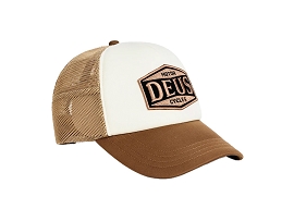 DEUS CASQUETTE JOSEL<br>Coton Marron 