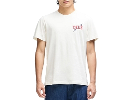 DEUS T SHIRT GLOBAL SPARK<br>Blanc