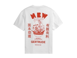 GERTRUDE T SHIRT LEON NY<br>Blanc