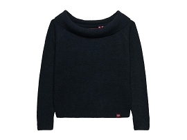 SUPERDRY PULL BARDOT<br>Bleu Marine