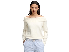 SUPERDRY PULL BARDOT<br>Crème