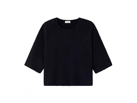 AMERICAN VINTAGE PULL DAMSVILLE<br>Synthetique Noir 