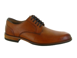 CLARKS CRAFTARLO TAN LEATHER<br>Marron
