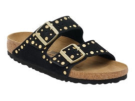 BIRKENSTOCK ARIZONA RIVET BORDER<br>Noir