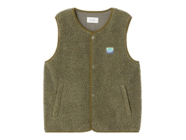 AMERICAN VINTAGE GILET H<br>Coton Vert 