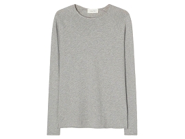 AMERICAN VINTAGE T SHIRT<br>Coton Gris 