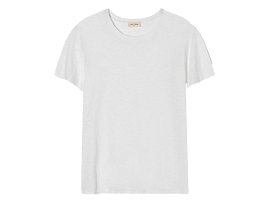 AMERICAN VINTAGE TSHIRT COL ROND US<br>Coton Blanc 