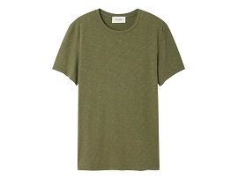 AMERICAN VINTAGE TSHIRT COL ROND US<br>Coton Kaki 