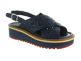 PONS QUINTANA 12109 NOEMI<br>Cuir Bleu Marine 