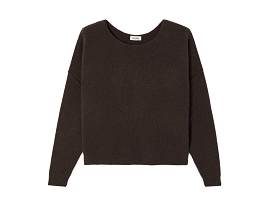 AMERICAN VINTAGE PULL<br>Coton Marron 