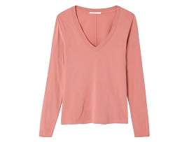 AMERICAN VINTAGE T SHIRT AJUSTE<br>Rose