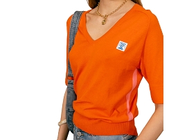 FREEMAN T.PORTER TSHIRT FIDJIE<br>Orange