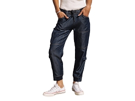 FREEMAN T.PORTER JEAN CELINE<br>Jeans Denim Bleu Marine 