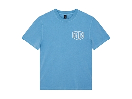 DEUS SHIELD GARMENT DYED TEE<br>Coton Bleu 