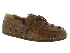 NOA HARMON MOCHA 10451<br>Cuir Marron 