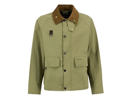 BARBOUR VESTE ICONS SPEY<br>Coton Kaki 