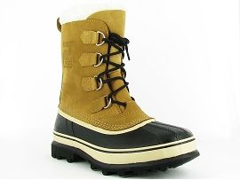 SOREL CARIBOU NM1000<br>Cuir Beige Beige