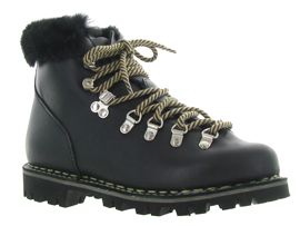 PARABOOT AVORIAZ FEMME<br>Cuir Noir Noir