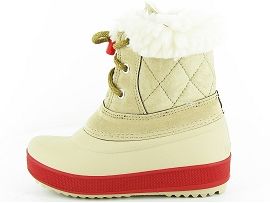 Olang apres ski bottes fourrees panda garcon taupe