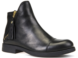 GEOX J5449C AGATHA<br>Cuir Noir Noir