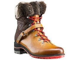 61020 MEGEVE 1907:Cuir/Marron/Gold