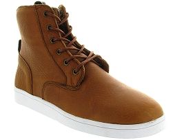 688666 CUP ZIP MEN:Cuir/Marron/
