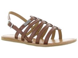 BLUBLU COEUR HAVAPO:Cuir/Marron/Marron fonçé