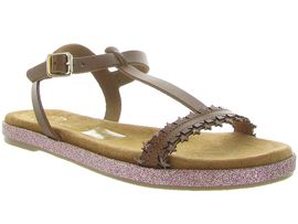 LUNE ET LAUTRE LEETCHI<br>Cuir Marron Marron