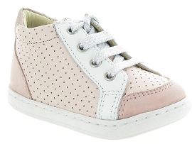 V3964 BOUBA ZIP BOX GIRL:Cuir/Rose/