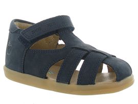 2111884 PIKA BEBOY:Cuir/Bleu/