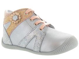 DANUBE FLEUR:Cuir/Marron/
