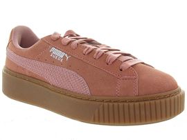 ELAN SUEDE PLATFORM GUM:Nubuck/Rose/