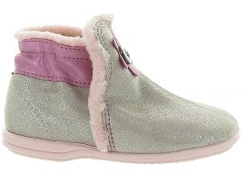 CHLO 7498 FLEURETT:Cuir/Rose/Rose