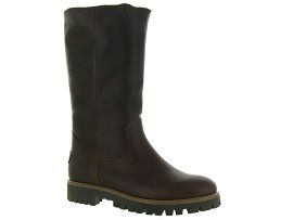 POPPY ROYAL TANIA:Cuir gras/Marron/Marron