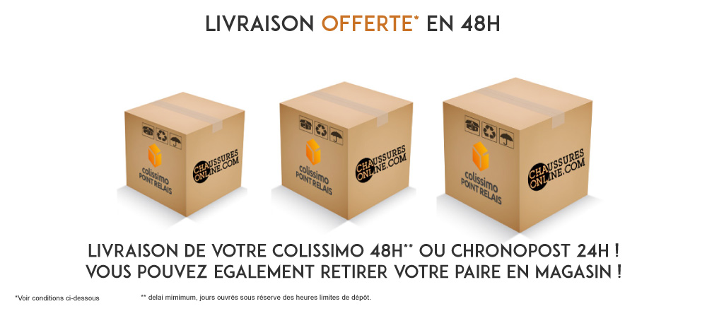 livraison rapide Colissimo - Chronopost