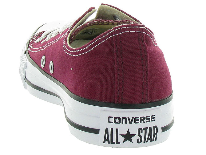 Converse baskets et sneakers ctas ox seasonnal bordeaux1027515_5