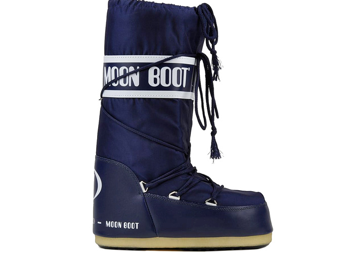 apres ski bottes fourrees - Moon boot - femme - Nylon - Bleu Marine - Moon boot1044002_2