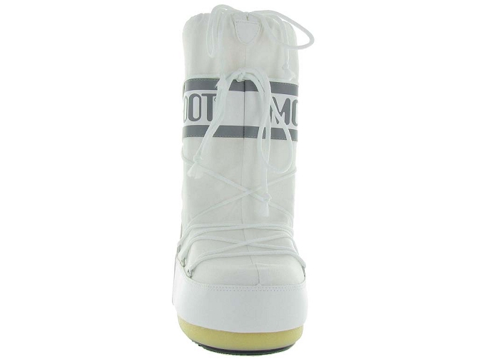 Moon boot apres ski bottes fourrees moon boot nylon adulte blanc1044004_3