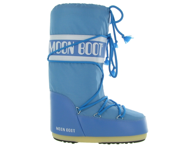 apres ski bottes fourrees - Moon boot - femme - Nylon - Bleu - Moon boot1044005_2
