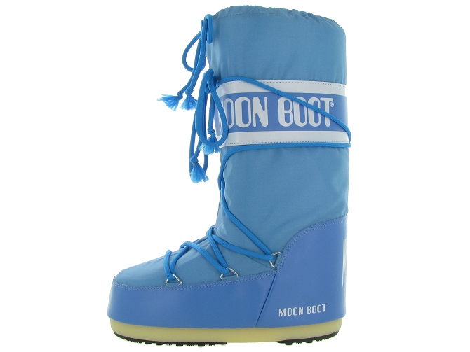 apres ski bottes fourrees - Moon boot - femme - Nylon - Bleu - Moon boot1044005_4