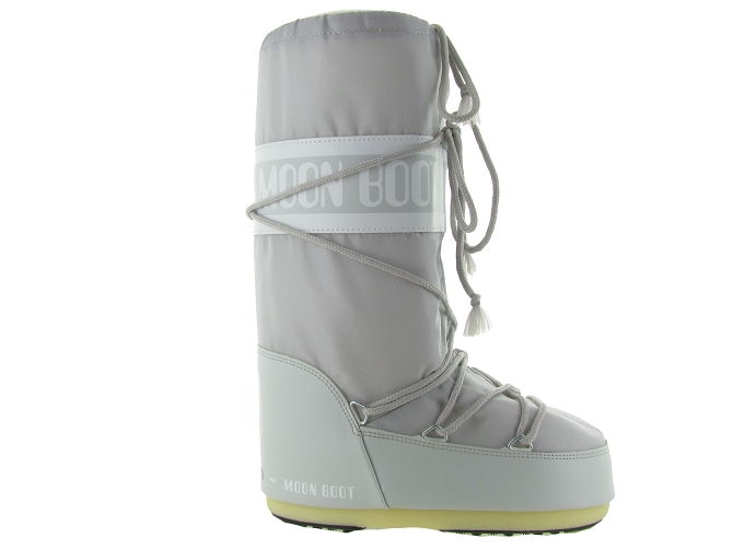 Moon boot apres ski bottes fourrees moon boot nylon adulte gris1044022_2