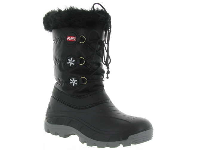 Olang apres ski bottes fourrees patty noir