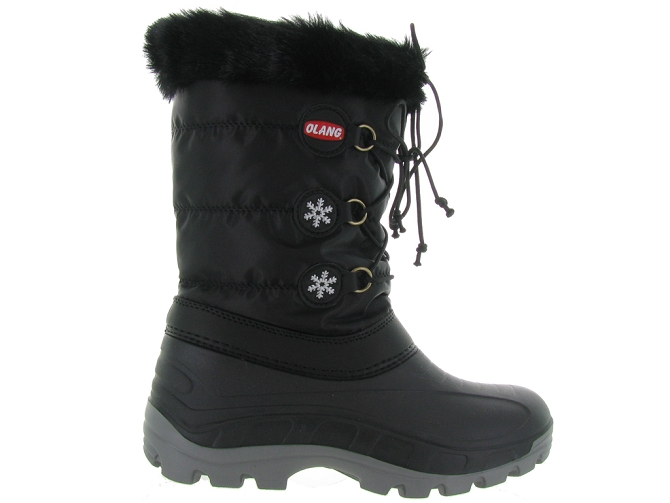 apres ski bottes fourrees -  - mixte b j - Synthétique - Noir - Olang1048301_2