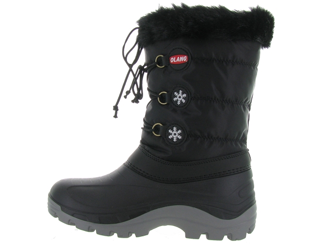 apres ski bottes fourrees -  - mixte b j - Synthétique - Noir - Olang1048301_4