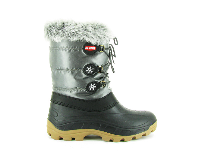 apres ski bottes fourrees -  - mixte b j - Synthétique - Argent - Olang1048308_2