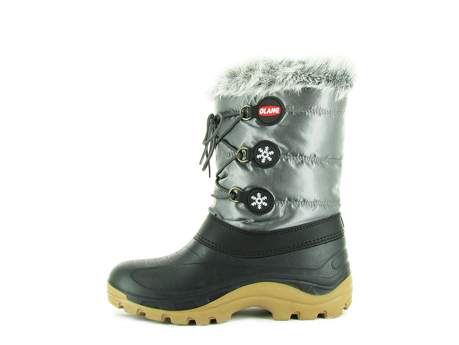 apres ski bottes fourrees -  - mixte b j - Synthétique - Argent - Olang1048308_4