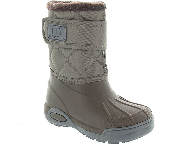 Babybotte apres ski bottes fourrees xtreme taupe