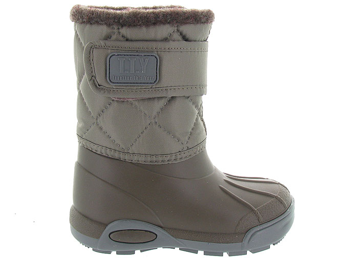 Babybotte apres ski bottes fourrees my xtreme yl taupe1334908_2